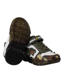 Deportivo Alto Luces Bull Boys DNAL2201 Verde y Blanco T-REX