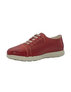 Mocasin Fluchos Nui F0854 Rojo para mujer